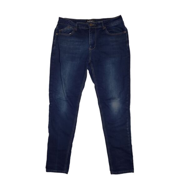 BOOHOO MAN dark wash stretch‎ skinny jeans 34x31 - Picture 1 of 11